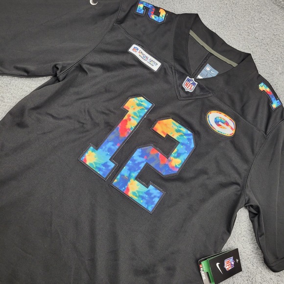 Nike NFL Green Bay Packers Aaron Rodgers Jersey Crucial Catch Tie Dye L - Picture 1 of 8